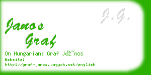 janos graf business card